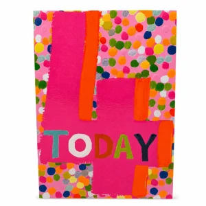 Colourful Today Celebration Greeting Card front